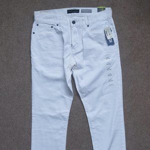 White Denim Skinny Jeans M 30/32